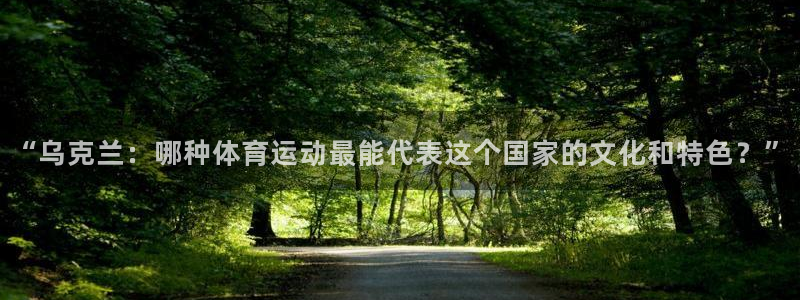 风动体育app：“乌克兰：哪种体育运动最能代表这个国家的文化和特色？”